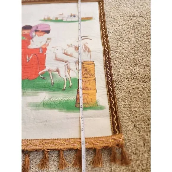 Mongolian Felt wall art - Picture 6 of 6